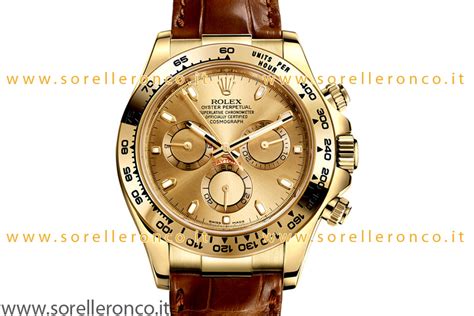 rolex daytona oro giallo cinturino pelle prezzo|ROLEX DAYTONA ORO GIALLO Cinturino Pelle 116518.